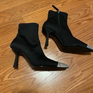 Zara NEW sparkle toe boots